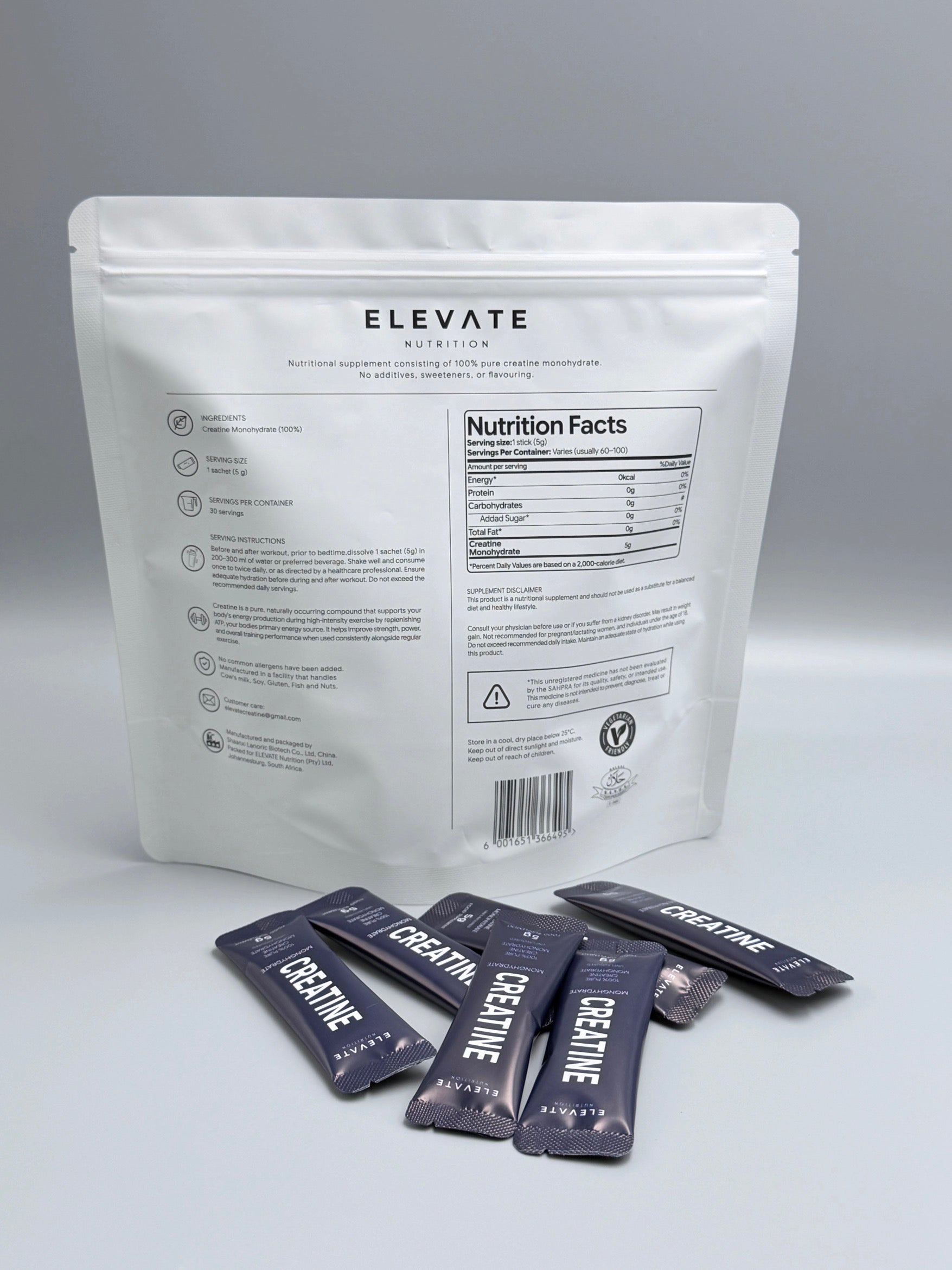 Creatine Monohydrate Sachets